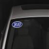 2023 Oval Year Model Stickers for Car Dealerships White on Navy Blue Vinyl Windshield Decals 14" 5-1/2" Weatherproof Removable Car Window Stickers Auto Lot Window Signs Pack of 48 view 3