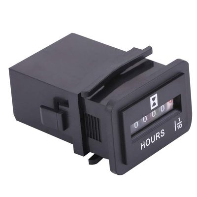 MUNEFE Mechanical Enine Hour Meter, Mechanical Hour Meter, Car Hour Meter Aries for Baery Powered Devices(HM001)