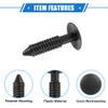 VekAuto 40 Pcs Canopy Seal Buckle Compatible for Ford for Mustang 2005-2012, Durable Plastic Black Retainer Clips Rivets view 4