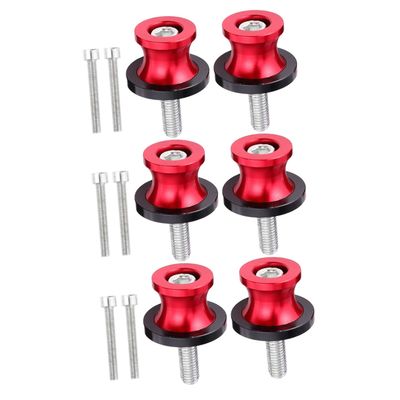 CALLARON 3pcs Motorbike Lifting Screw Aluminum Alloy Frame Fasteners for Motorcycle Lifting Screws for Enhanced Stability and Support