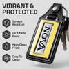Brotherhood 1975 Compatible with Nova Custom Bright Yellow Emblem Design Keychain Key Holder Key Ring For Men Heavy Duty Car Keyring For Men and Women view 4
