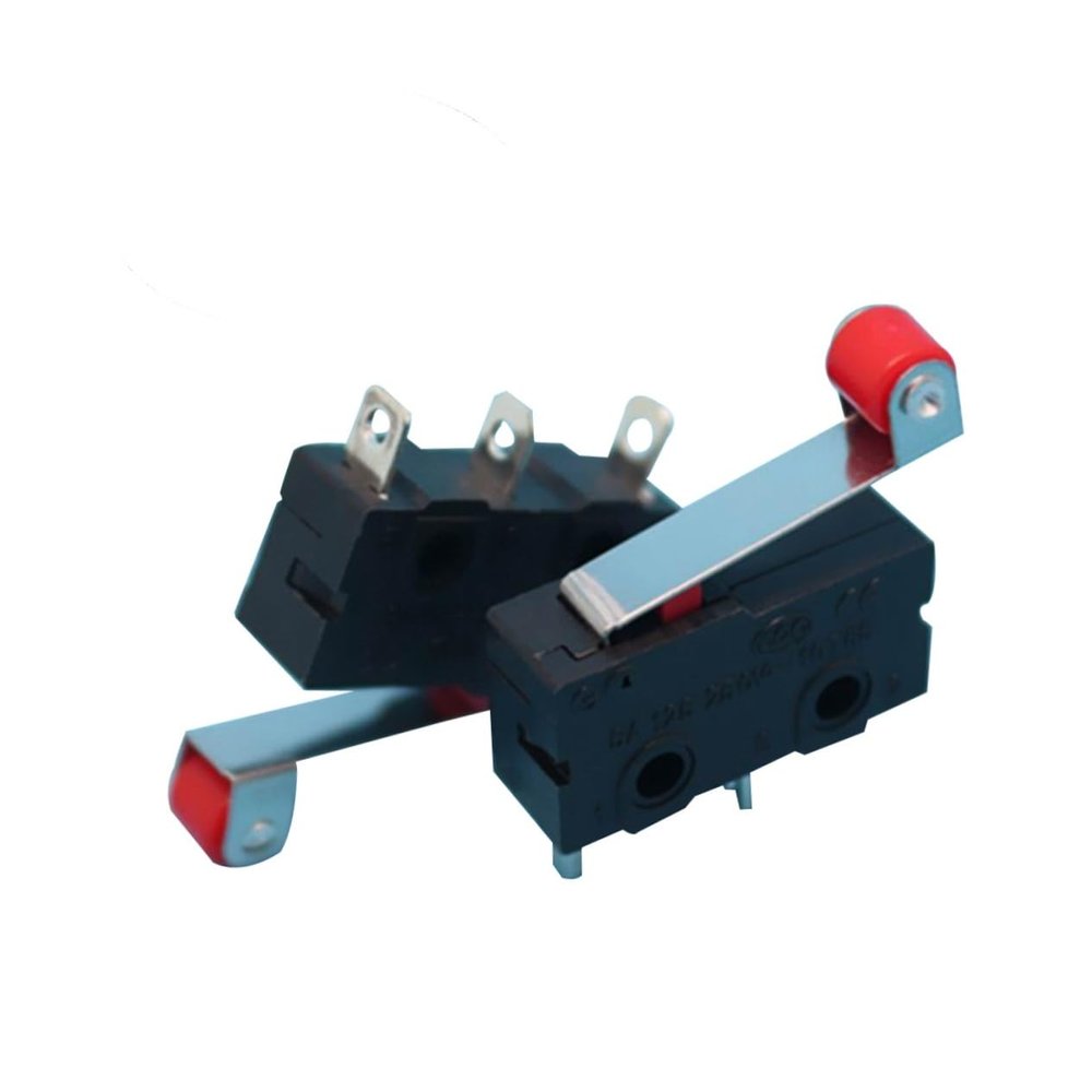 SOLUSTRE Power Wheels Switch 10pcs 250v 5a Spdt 1no 1nc Momentary Hinge Roller Lever Micro