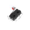 SOLUSTRE Power Wheels Switch 10pcs 250v 5a Spdt 1no 1nc Momentary Hinge Roller Lever Micro view 2