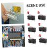 SOLUSTRE Power Wheels Switch 10pcs 250v 5a Spdt 1no 1nc Momentary Hinge Roller Lever Micro view 3