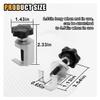 GLSOWEE Car Windshield Wiper Arm Puller, Lightweight Wiper Arm Removal Tool with Adjustable Knob, 0.65" Opening Windscreen Wiper Arm Bearing Puller Repair Tool, Universal for Car SUV Truck Van view 2