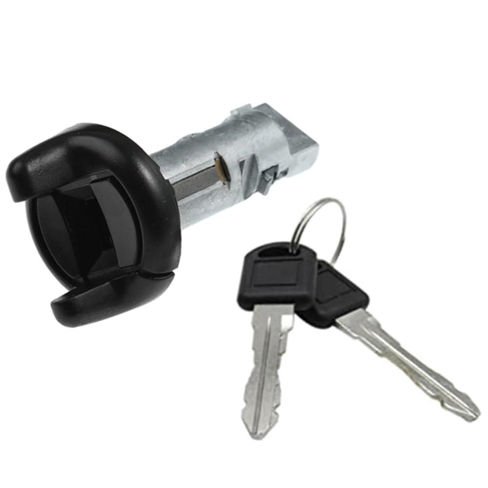 RAGBUSCLE Ignition Key Switch Lock Cylinder w/ 2 Keys, Compatible with Chevy Compatible with GMC Compatible with Isuzu Hombre Compatible with Oldsmobile Compatible with Pontiac, 12369498/25681506