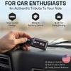 Brotherhood 1960's Compatible with Camaro Rally Sport Emblem Royal Plum Design Keychain Key Holder Key Ring For Men Heavy Duty Car Keyring For Men and Women view 2