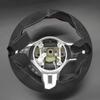 MEWANT Stitch On Steering Wheel Cover for Mitsubishi Lancer Evolution EVO X view 4