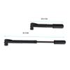 BESPORTBLE 3pcs Portable Mini Bike Pump Inflator with Air Needle Lightweight and Easy to Use for and More and Black view 2