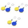 BESPORTBLE 6pcs Eva Floater Key Holder Floating Key Ring for Boating Fishing Sailing Safety Keychain view 1