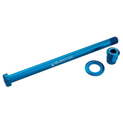 Burgtec Trek 184.5mm Rear Axle - Deep Blue