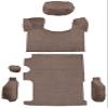 Replacement Auto Carpet Floor Liner - Molded Cutpile - fits 1985-1994 Chevrolet Astro Complete with Engine Cover (Ocean Blue/Bright Blue) view 1