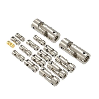 CRUMPS Rc Boat Car Metal Universal Joint Coupling Cardan Joint 2mm/2.3mm/3mm/3.175mm/4mm/5mm/6mm/8mm/10mm Shaft Motor Gimbal Connector (Color : D9L23-3mmx3mm)