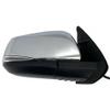 PATAJP4U Side Mirror Fits Power Heated Turn Signal Chrome PASSENGER, Quality Verified & Fitment Tested view 1