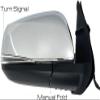 PATAJP4U Side Mirror Fits Power Heated Turn Signal Chrome PASSENGER, Quality Verified & Fitment Tested view 3