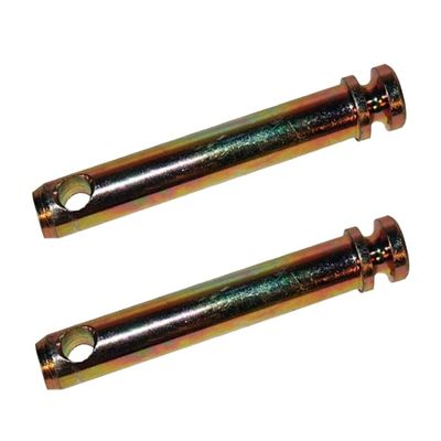 Mytee Products AgraLink 2 Pack 5-1/2" Cat1 Top Link Hitch Pin for Tractors Attachment - Zinc Plated Cabon Steel Pin Hitch Replaces MF195589M1, AC339942 - Tractors Hitch Accessories