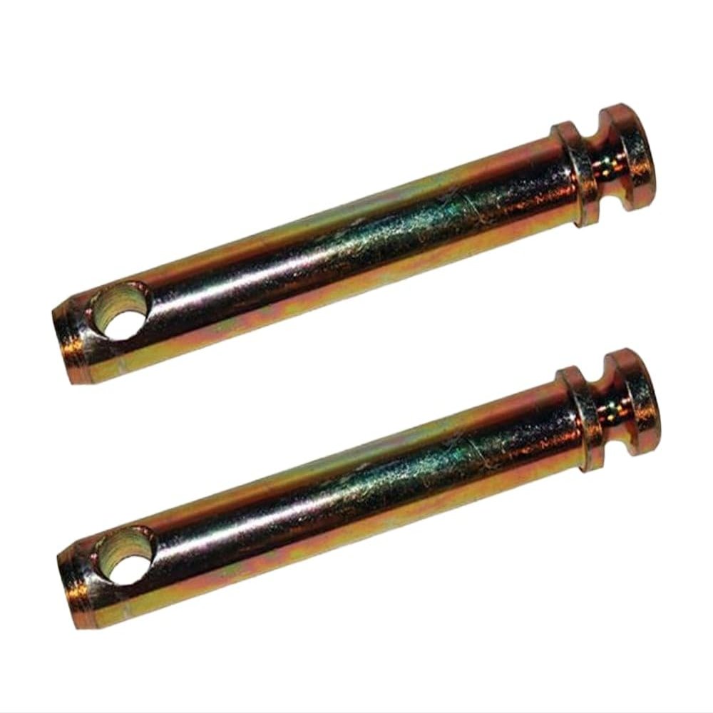 Mytee Products AgraLink 2 Pack 5-1/2" Cat1 Top Link Hitch Pin for Tractors Attachment - Zinc Plated Cabon Steel Pin Hitch Replaces MF195589M1, AC339942 - Tractors Hitch Accessories