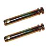 Mytee Products AgraLink 2 Pack 5-1/2" Cat1 Top Link Hitch Pin for Tractors Attachment - Zinc Plated Cabon Steel Pin Hitch Replaces MF195589M1, AC339942 - Tractors Hitch Accessories view 1
