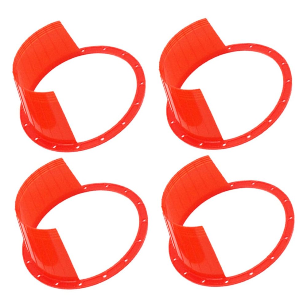 Beatifufu 4Pcs Car Speaker Cover Protective Pad for Car Audio Easy Install Speaker Protection Abs Design for Horns and Speakers