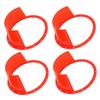 Beatifufu 4Pcs Car Speaker Cover Protective Pad for Car Audio Easy Install Speaker Protection Abs Design for Horns and Speakers view 1