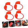 Beatifufu 4Pcs Car Speaker Cover Protective Pad for Car Audio Easy Install Speaker Protection Abs Design for Horns and Speakers view 4