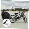 LIOOBO 1set Bike Trailer Coupler Hitch Attachment for Cycling Trailers Easy to Install Coupler for Bicycle Hitches Heavy-Duty Pet Transport view 2