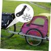 LIOOBO 1set Bike Trailer Coupler Hitch Attachment for Cycling Trailers Easy to Install Coupler for Bicycle Hitches Heavy-Duty Pet Transport view 3