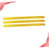 Aluminium Alloy Motorcycle Rail Extension Rack Golden 3pcs view 2