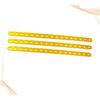 Aluminium Alloy Motorcycle Rail Extension Rack Golden 3pcs view 3