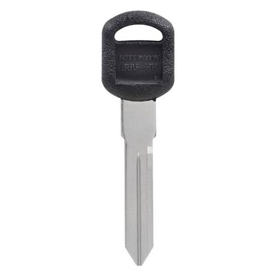212 Main Automotive Blank Double Sided Universal Key for GM - Black & Silver Pack of 5