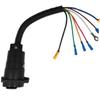 PACKOVE Pin Trailer Plug Rv Car Trailer Connector Wiring Harness Converter for Rv Accessories view 1