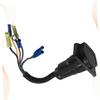 PACKOVE Pin Trailer Plug Rv Car Trailer Connector Wiring Harness Converter for Rv Accessories view 4