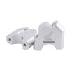PACKOVE Aluminum Alloy Pivoting Handlebar Riser Clamp for Motorbike Handlebars Touring view 3