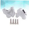 PACKOVE Aluminum Alloy Pivoting Handlebar Riser Clamp for Motorbike Handlebars Touring view 4