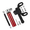 Anneome Bike Tire Pump Mini Inflator Pump Lightweight Sturdy for Road Mountain Bikes Easy to Use Black/red view 1