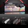 DFC Front 4000 HybriDynamic Brake Pads| Fits 2007-2018 Lexus ES350 view 3