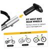 LIOOBO 3pcs Bike Trailer Coupler Hitch Adapter for Pet and Cargo Trailers Easy to Install and Compatible Bikes view 4