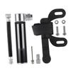 BESPORTBLE 1set Portable Aluminum Alloy Mini Air Pump for Mountain and Road Manual Inflator Secure Connection for Tires and Sports Compact Design view 1