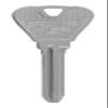 Hillman Automotive Key Blank H70 Double Sided for Ford view 1