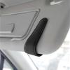 LXQTAO 2 Pack of Multifunctional Car Sun Visor Organizer Featuring Long Sunglasses Clip, Glasses Holder, and Document Clip An Car Accessory for All (Sleek Black x2) view 2