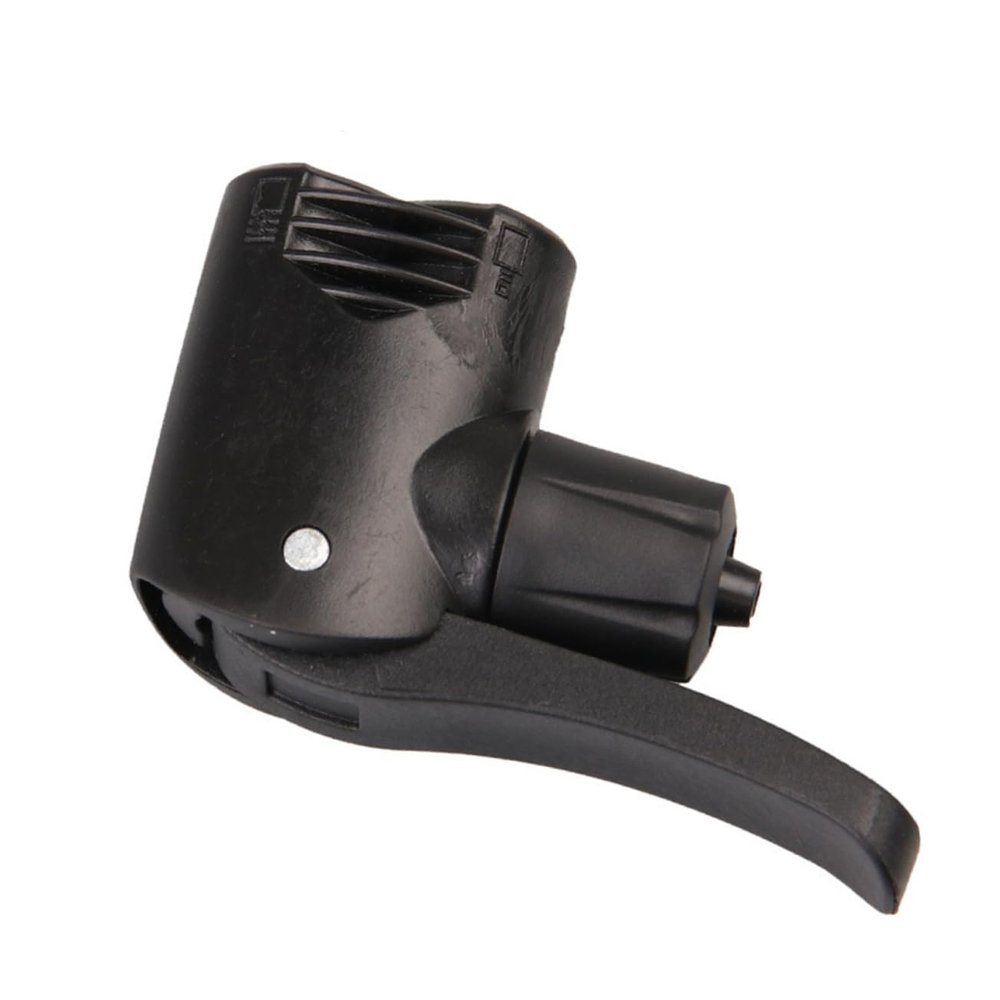 BIUDECO 2pc Tire Inflator Adaptor for French and Dual-Purpose Air Pump Connector Easy to Use Compatible Inflators Black
