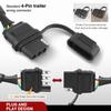 Nilight 4 Pin Custom Trailer Wiring Harness Kit 56083 Compatible with Lexus 2010 2011 2012 2013 2014 2015 2016 2017 2018 2019 2020 2021 2022 2023 RX350 RX450h RX350L RX350hL Tow Package Required view 4