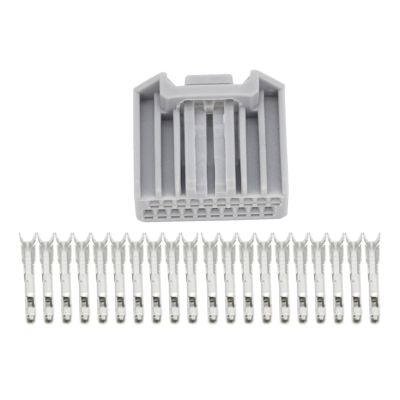 ROLEDO 20 Pin Sheathed Car Connector DJ7205S-0.7-11/21 20P Automotive Connector Old CD Plug Car Part (Color : Female, Size : 5 Sets)