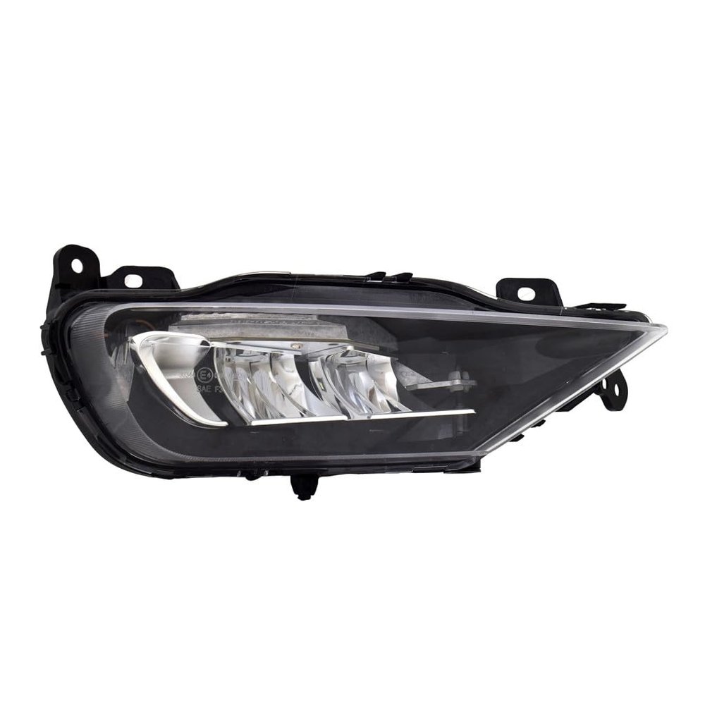 KarParts360 For Volvo S90 2017 Fog Light Passenger Side | CAPA Certified | LED | Clear Lens | Replacement For VO2593125, VO2593125C | 32337365