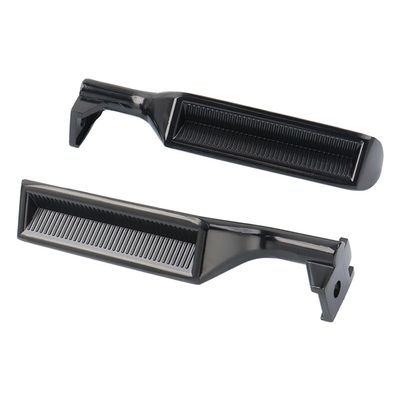HNeekyr Interior Metal Door Handle Compatible with Ford Bronco F150 F250 F350 F53 F59 F800 1987-1996 77177 77178 E7TZ-1522601-A E7TZ-1522600-A Black 2Pcs Front Left Driver Passenger