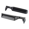 HNeekyr Interior Metal Door Handle Compatible with Ford Bronco F150 F250 F350 F53 F59 F800 1987-1996 77177 77178 E7TZ-1522601-A E7TZ-1522600-A Black 2Pcs Front Left Driver Passenger view 1