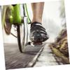 BESPORTBLE 2pairs Nylon Bike Pedal Toe Clip Strap Belts for Cycling and Mountain Biking and Sturdy Design Fits Removable Reflector Pedals Easy to Install view 3
