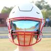 Football Helmet Visor Anti-Fog Scratch Resistant Used for riddell Speed Flex Helmet - Football for Youth & Adult (revo Clear Blue) view 3