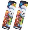 UMIRIKO Cute Teddy Bear Snowman Seat Belt Cover Pad Car Seatbelt Shoulder Pad 2 PCS for for Women Men Kids,Car Accessories M 202a2734 view 2