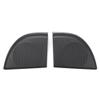 Lirun Car Side Door Speaker Stereo Grille Cover Loud Horns Trim 1 Pair For Mercedes-Benz C-Class C180 C200 C300 2017-2018 ABS Black view 2